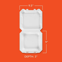 Hefty Supreme Foam Hinged Lid Container, 1-Compartment, 125 ct.