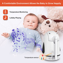 HelloBaby HB6352 Video Baby Monitor – 5″ LCD, No Wifi, Pan-Tilt-Zoom, 1000 ft Range