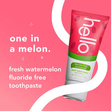 Hello Fresh Watermelon Fluoride Free Toothpaste, 4.2 Oz Tube
