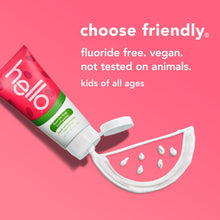 Hello Fresh Watermelon Fluoride Free Toothpaste, 4.2 Oz Tube