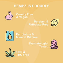 Hempz Body Lotion for Dry Skin, Hydrating Sweet Pineapple & Honey Melon, 17 fl oz