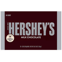 Hershey's Milk Chocolate, 1.55 oz, 36-count