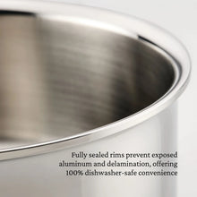 Hestan ProBond Luxe Stainless Steel Butter Warmer, 0.75qt.