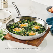 Hestan ProBond Luxe Stainless Steel Skillet with Lid, 11"