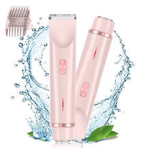 HoeylifeBodyTrimmerforWomen_Dual-HeadElectricRazor_BikiniTrimmerwithDualCeramicBlades_USBRechargeableWetDryUseIPX7Waterproof10 - USA Mega Market
