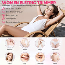 HoeylifeBodyTrimmerforWomen_Dual-HeadElectricRazor_BikiniTrimmerwithDualCeramicBlades_USBRechargeableWetDryUseIPX7Waterproof5 - USA Mega Market