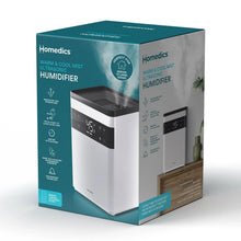 HomedicsPremiumWarm_CoolMistUltrasonicHumidifier_Topfill_58HourRuntime - USA Mega Market