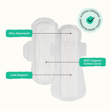Honey Pot 100% Organic Cotton Cover Cooling Regular Overnight Duo Pads, 16 Count (PACK OF 3 )