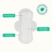 Honey Pot 100% Organic Cotton Cover Cooling Regular Pad, 32 Count (PACK OF 3 )