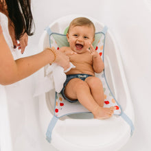 Hopscotch Lane 3-in-1 Baby Bathtub with Sling, White, Newborn to Toddler, Ages 0+ Months