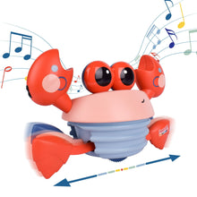 HopscotchLaneMusicalCrawlingCrab_RedDancingToy_BabiesandToddlers_Unisex_Ages6_Months - USA Mega Market
