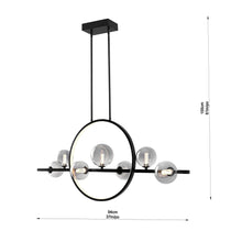 HousemarkLuna8-lightLEDIslandPendantLight6 - USA Mega Market