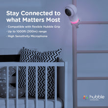 Hubble Nursery Pal Glow, Smart HD Baby Monitor with Night Light