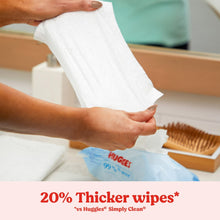 Huggies 99% Pure Water Unscented Wipes, 3 Flip-Top Packs, 168 Total Count