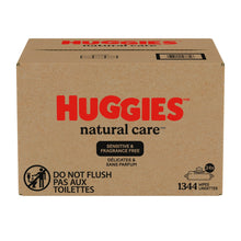 Huggies Natural Care Sensitive Baby Wipes, Unscented, 24 Packs, 1344 Total Count (Select for More)