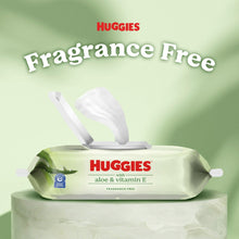 Huggies Wipes with Aloe & Vitamin E, Unscented, 1 Refill Pack, 176 Total Count