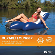 INTEX Inflatable Floating Pool Recliner Lounge Chair for Adults