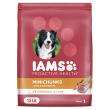 IamsProactiveHealthMinichunksDryDogFoodWithRealLamb_Rice_15Lb.Bag - USA Mega Market