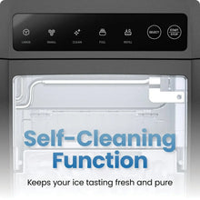 Iceman by Chefman 1 lb Dual-Size Compact Ice Machine, Ice Basket and Scoop