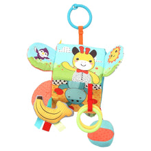Infantino Big Top Discovery Cube with Clacker Rings, Plush Toy, Age Group 6-12 Months, Multicolor