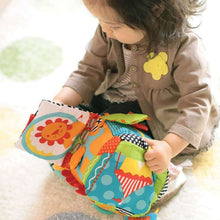 Infantino Big Top Discovery Cube with Clacker Rings, Plush Toy, Age Group 6-12 Months, Multicolor