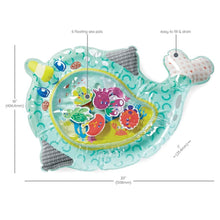 Infantino Narwhal & Sea Pals Pat & Play Baby Tummy Time Play Mat, 6-12 Months