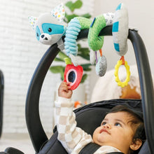 Infantino Spiral Activity Toy, Hook-on Toy, 0-12 Months, Multicolor Raccoon
