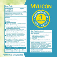 Infants' Mylicon Gas Relief Drops, Dye Free, 1.0oz