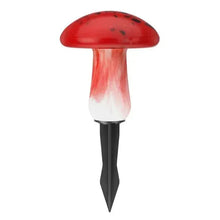 Infinity X1 Glass Solar Mushroom Landscape Lights, 2-pack