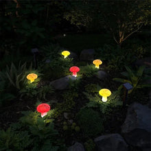 InfinityX1GlassSolarMushroomLandscapeLights_2-pack6 - USA Mega Market