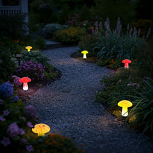 InfinityX1GlassSolarMushroomLandscapeLights_2-pack7 - USA Mega Market