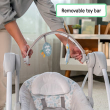 Ingenuity Comfort 2 Go Portable Swing - Endless Bloom - 6 Speeds - 10 Melodies - 0-9M