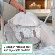 Ingenuity Comfort 2 Go Portable Swing - Endless Bloom - 6 Speeds - 10 Melodies - 0-9M