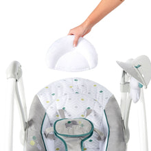 Ingenuity Convert Me 2-in-1 Portable Vibrating Baby Swing Nash, Infant, Gray (Unisex)