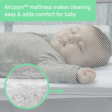 Ingenuity Dream & Grow Bedside Bassinet and Sleeper, AirLoom Handstitch Fashion, Baby Bed for Ages 0-12 Months