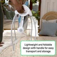 Ingenuity Sun Valley Portable Baby Swing with Canopy, Unisex, Ages 0-9 Months