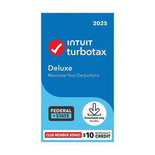 Intuit TurboTax Deluxe Fed + Efile 2025