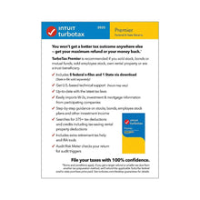 Intuit TurboTax Premier Fed+Efile+State 2025