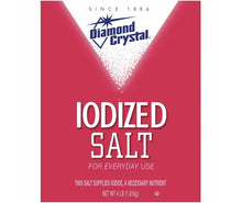 Diamond Crystal Iodized Salt, 4 Pound