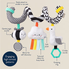Itzy Bitzy Spiral™ High Contrast Car Seat and Stroller Toy