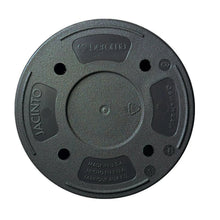 Jacinto 10 inch Black Recycled Plastic Planter with Drain Hole