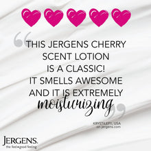 Jergens Original Scent with Cherry Almond Body Lotion Moisturizer for Dry Skin, 10 oz