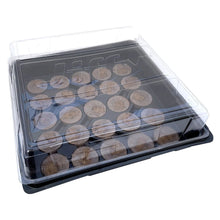 Jiffy 25 Cell Seed Starting Greenhouse with 42mm Peat Pellets w/SUPERThrive Sample