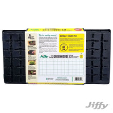 Jiffy 72 Cell Greenhouse Seed Starter Kit with 36mm Peat Pellets