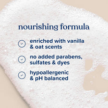 Johnson's Skin Nourish Baby Wash, Vanilla & Oat Scents, 20.3 fl. oz