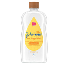 Johnson's Baby Body Moisturizing Oil with Shea & Cocoa Butter, 20 oz