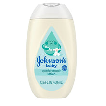 Johnson's Baby Comfort Touch Newborn Baby Face & Body Lotion, 13.6 fl. oz