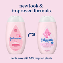 Johnson's Baby Moisturizing Baby Lotion, Coconut Oil & Aloe, 13.6 fl. oz