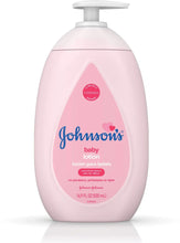 Johnson_sMoisturizingPinkBabyLotionwithCoconutOil_33.8fl.oz1 - USA Mega Market
