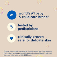 Johnson's Skin Nourish Baby Wash, Vanilla & Oat Scents, 20.3 fl. oz